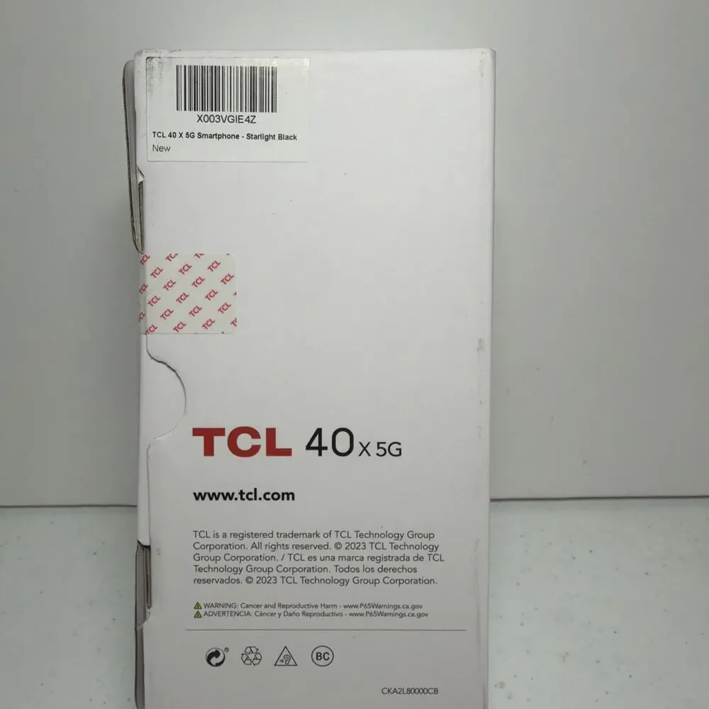 TCL 40 X 5G Unlocked Phone 6.56 Inch HD+ Display Smartphone 5000 MAh Cell Phone